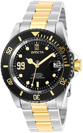 Invicta Jason Taylor Czarny/Stal w odcieniu złota Ø40 mm 30210