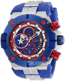 Invicta Marvel Niebieski/Stal Ø52 mm 30313