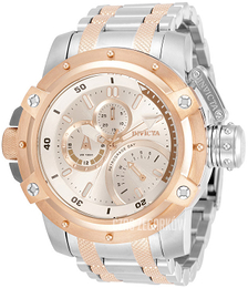 Invicta Coalition Forces Srebrny/Stal w kolorze różowego złota Ø52.5 mm 30383