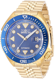 Invicta Niebieski/Stal w odcieniu złota Ø47 mm 30420