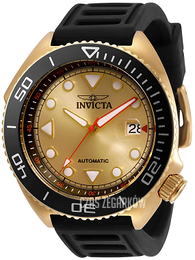 Invicta Żółte złoto/Guma Ø47 mm 30425