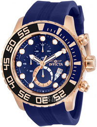 Invicta Niebieski/Guma Ø52 mm 30731