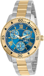 Invicta Angel Niebieski/Stal w odcieniu złota Ø38 mm 30735