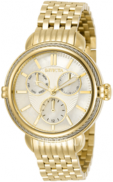 Invicta Biały/Stal w odcieniu złota Ø38 mm 30849