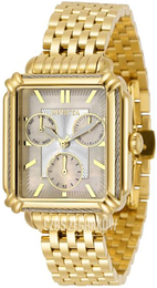 Invicta Biały/Stal w odcieniu złota 30856