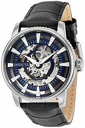 Invicta Objet D Art Niebieski/Skóra Ø42 mm 30922