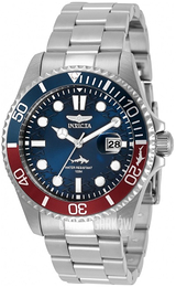 Invicta Niebieski/Stal Ø43 mm 30951