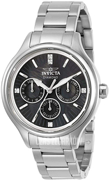 Invicta Angel Diamond Czarny/Stal Ø38 mm 30955