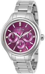 Invicta Angel Diamond Różowy/Stal Ø38 mm 30957