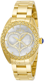 Invicta Angel Srebrny/Stal w odcieniu złota Ø35 mm 31044