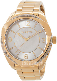 Invicta Bolt Srebrny/Stal w odcieniu złota Ø38 mm 31220