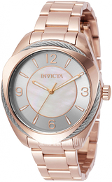 Invicta Srebrny/Stal w kolorze różowego złota Ø38 mm 31221