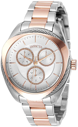 Invicta Bolt Srebrny/Stal w kolorze różowego złota Ø38 mm 31225