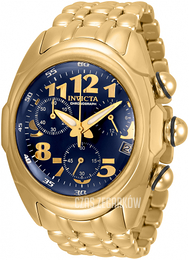 Invicta Niebieski/Stal w odcieniu złota 31412