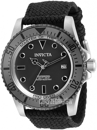 Invicta Czarny/Tkanina Ø44 mm 31485