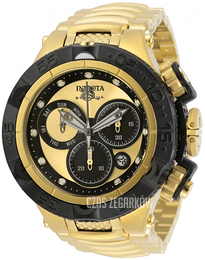 Invicta Wielokolorowy/Stal w odcieniu złota Ø50 mm 31565