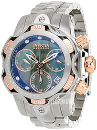 Invicta Reserve Czarny/Stal Ø44.4 mm 31600