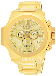 Invicta Akula Żółte złoto/Stal w odcieniu złota Ø58 mm 31676