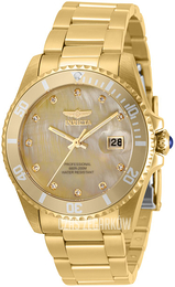 Invicta Pro Diver Żółte złoto/Stal w odcieniu złota Ø38 mm 31700
