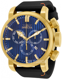 Invicta Niebieski/Skóra Ø52 mm 31773