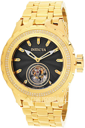 Invicta Subaqua Czarny/Stal w odcieniu złota Ø52 mm 31793