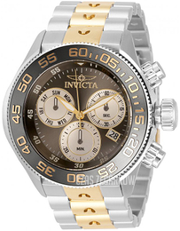 Invicta Szary/Stal w odcieniu złota Ø51 mm 31797