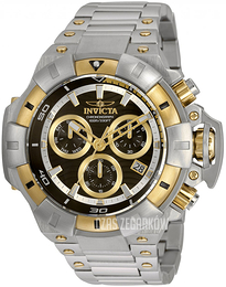 Invicta Akula Czarny/Stal w odcieniu złota Ø52.5 mm 31866