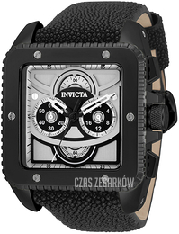 Invicta Cuadro Srebrny/Skóra 31998