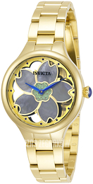 Invicta Wildflower Szary/Stal w odcieniu złota Ø35 mm 32083