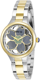 Invicta Wildflower Szary/Stal w odcieniu złota Ø35 mm 32086