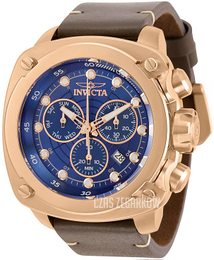 Invicta Niebieski/Skóra Ø54 mm 32108