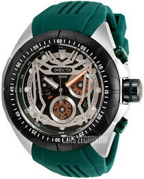 Invicta Srebrny/Guma Ø54 mm 32207