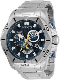 Invicta Niebieski/Stal Ø50 mm 32269