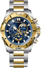 Invicta Niebieski/Stal w odcieniu złota Ø50 mm 32272