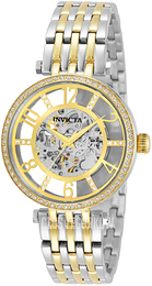 Invicta Objet D Art Szkieletowa tarczy/Stal w odcieniu złota Ø37 mm 32295