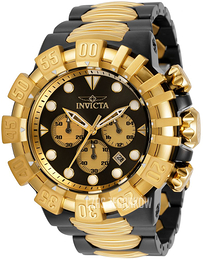 Invicta Excursion Czarny/Stal w odcieniu złota Ø52 mm 32377