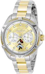 Invicta Żółte złoto/Stal w odcieniu złota Ø38 mm 32436