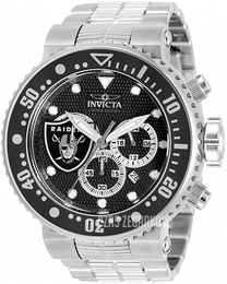 Invicta Czarny/Stal Ø52 mm 33139