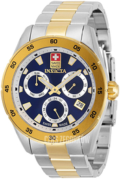 Invicta Pro Diver Niebieski/Stal w odcieniu złota Ø45 mm 33476