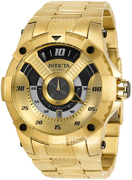 Invicta S1 Rally Wielokolorowy/Stal w odcieniu złota Ø50 mm 33494