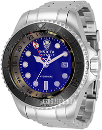 Invicta Niebieski/Stal Ø52 mm 33495