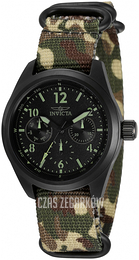 Invicta Czarny/Tkanina Ø38 mm 33572