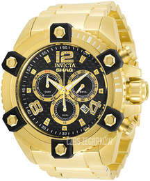 Invicta Shaq Czarny/Stal w odcieniu złota Ø56 mm 33715