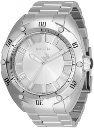Invicta Srebrny/Stal Ø50 mm 33761