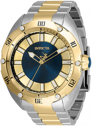 Invicta Wielokolorowy/Stal w odcieniu złota Ø50 mm 33765