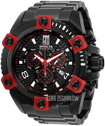 Invicta Jason Taylor Czarny/Stal Ø56 mm 33993