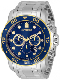 Invicta Pro Diver Niebieski/Stal Ø48 mm 33996