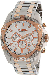 Invicta Bolt Srebrny/Stal w kolorze różowego złota Ø50 mm 34134