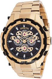 Invicta Specialty Czarny/Stal w odcieniu złota Ø50 mm 34220