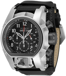Invicta Czarny/Skóra Ø52 mm 34583